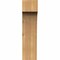 Ekena Millwork Huntington Rough Sawn Corbel, Western Red Cedar, 6"W x 8"D x 24"H COR06X08X24HUN00RWR - alternate 3
